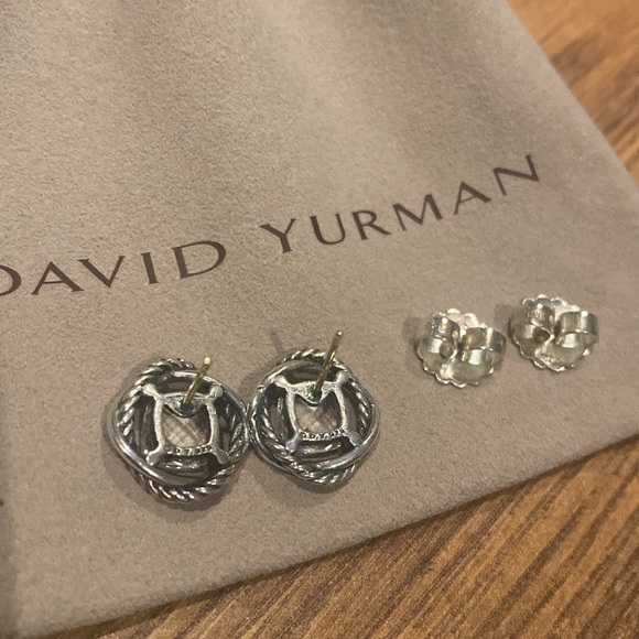 David Yurman rope stud earrings